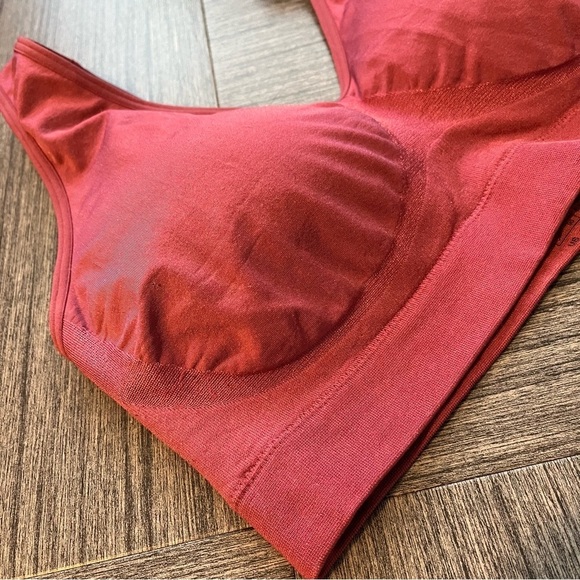 Wacoal Women Bra US 40 Pink Wire Free Stretch B-Smooth Elegance - Picture 3 of 5